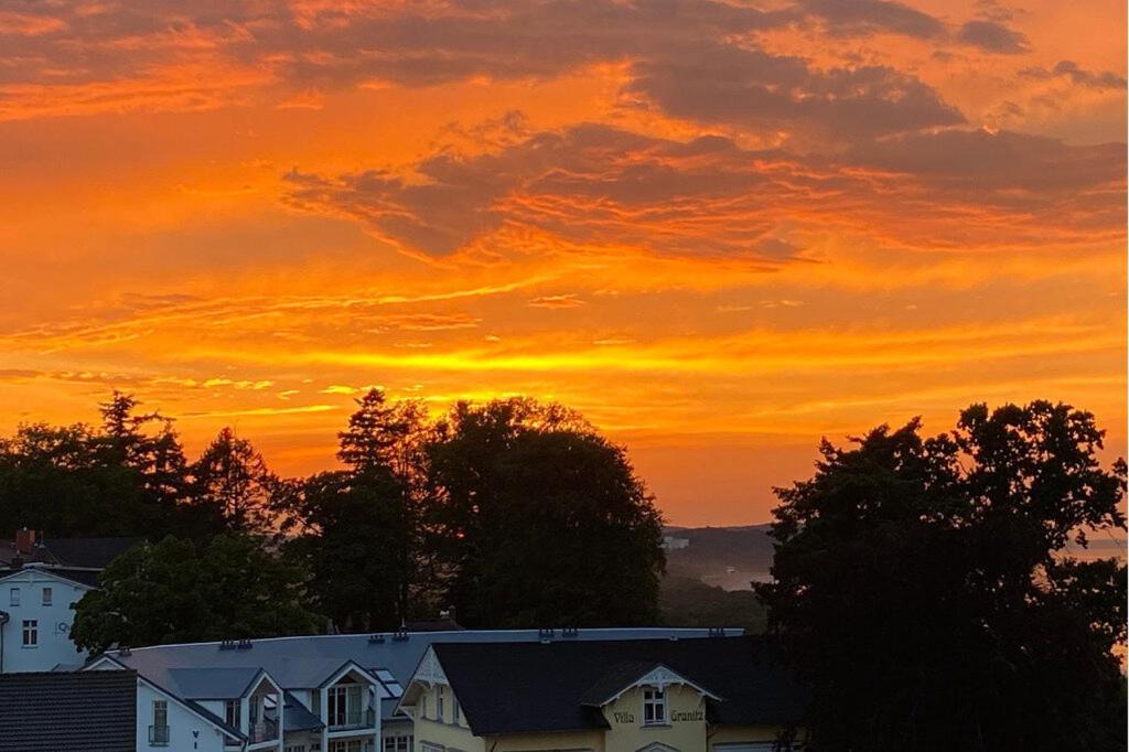 Ferienwohnung „Abendrot“ Mit Meerblick Goehren  Buitenkant foto